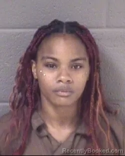 Mugshot of TAMIA SAMONE THOMPSON booked in Buncombe County, North Carolina on July 5, 2026