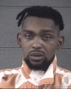 Mugshot of TREJON MALIK WHITESIDES booked in Buncombe County, North Carolina on August 3, 2026