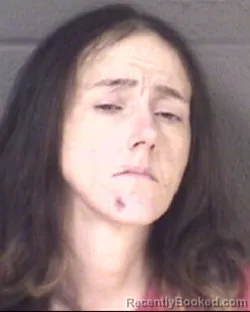 Mugshot of Vanessa Elizabeth Dotson booked in Buncombe County, North Carolina on August 26, 2026