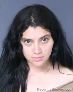 Mugshot of Nallely Carolina Cruz Chavez booked in Eagle County, Colorado on September 12, 2026