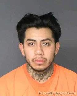 Mugshot of Victor Hugo Sandoval-Reyes booked in Eagle County, Colorado on October 4, 2026