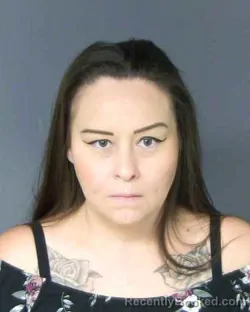 Mugshot of Amanda Adelina Sanchez booked in Eagle County, Colorado on October 24, 2026
