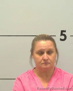 Mugshot of Angela Ann Austin booked in Burke County, North Carolina on August 24, 2026