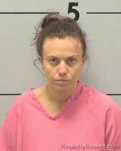 Mugshot of CAREY NICOLE RUSSELL booked in Burke County, North Carolina on July 8, 2026