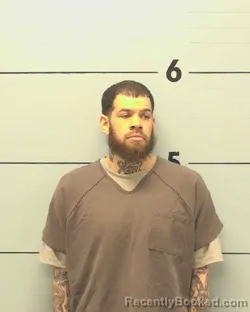 Mugshot of CHAD MICHAEL SAMPSON booked in Burke County, North Carolina on April 6, 2026
