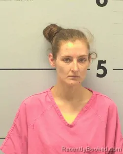Mugshot of Kaitlyn Elizabeth Houck booked in Burke County, North Carolina on October 14, 2026