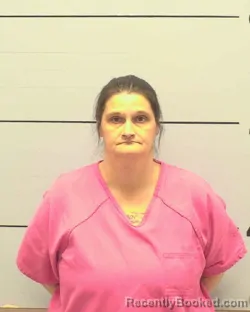 Mugshot of ANDREA CHRISTINA CANNON booked in Burke County, North Carolina on March 10, 2026