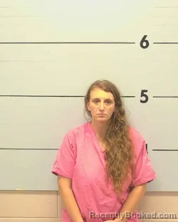 Mugshot of Alexis Brooke Odum booked in Burke County, North Carolina on October 16, 2026