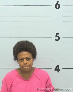 Mugshot of Tekyha Monique Corpening booked in Burke County, North Carolina on August 31, 2026