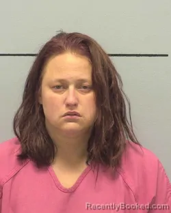 Mugshot of Heather Leann Poovey booked in Burke County, North Carolina on August 10, 2026