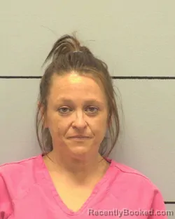 Mugshot of NATASHA WOODS HAAS booked in Burke County, North Carolina on March 8, 2026