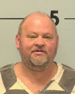 Mugshot of Kenneth Alan Barnes booked in Burke County, North Carolina on October 10, 2026