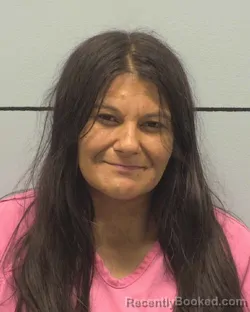 Mugshot of Lisa Marie Santana booked in Burke County, North Carolina on August 21, 2026