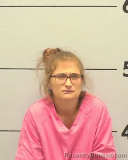 Mugshot of Rebekah Maxine B Martin booked in Burke County, North Carolina on October 5, 2026