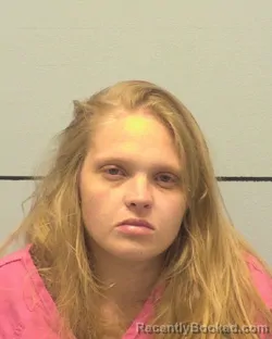 Mugshot of Destiny Dawn Bentley booked in Burke County, North Carolina on October 13, 2026