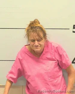 Mugshot of ANGELA COBB MONK booked in Burke County, North Carolina on March 24, 2026