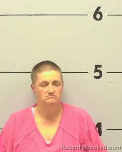 Mugshot of LOUISE RENEE COX booked in Burke County, North Carolina on May 14, 2026