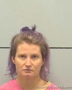 Mugshot of Ashley Marie Cano-Santes booked in Burke County, North Carolina on August 27, 2026