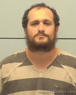 Mugshot of Tyler Wilson Greene booked in Burke County, North Carolina on September 30, 2026