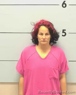Mugshot of Jennifer Angelina Alley booked in Burke County, North Carolina on August 17, 2026