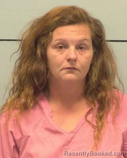 Mugshot of Trysten Sherie Brank booked in Burke County, North Carolina on October 8, 2026