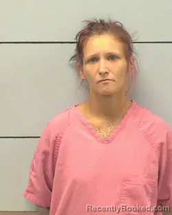 Mugshot of Mckenzie Addison Woods booked in Burke County, North Carolina on August 26, 2026