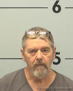 Mugshot of Ricky Lee Towery booked in Burke County, North Carolina on August 24, 2026