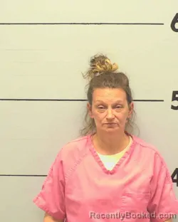 Mugshot of APRIL DAWN HALL booked in Burke County, North Carolina on March 23, 2026