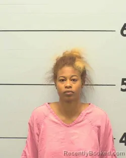 Mugshot of Cynica Ashlee Caldwell booked in Burke County, North Carolina on August 28, 2026