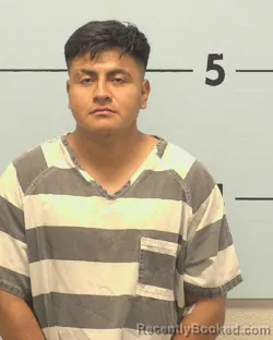Mugshot of Wilver Ediberto Diaz Perez booked in Burke County, North Carolina on August 23, 2026
