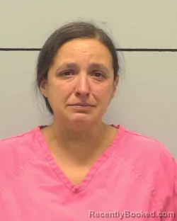 Mugshot of LAYLA MARIE FARMANDI booked in Burke County, North Carolina on April 23, 2026