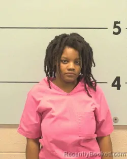 Mugshot of HEAVEN LEDAJAH HOOKS booked in Burke County, North Carolina on May 24, 2026