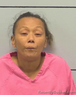 Mugshot of RONDA MAE PANGELINAN booked in Burke County, North Carolina on June 17, 2026