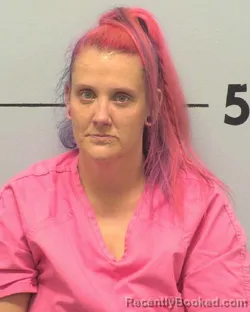 Mugshot of ALYSON MEREDITH MEYERS booked in Burke County, North Carolina on July 2, 2026