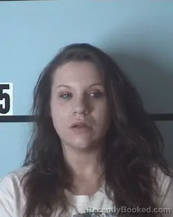 Mugshot of AMBER MICHELLE HENSON booked in Burke County, North Carolina on August 3, 2026
