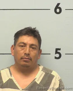 Mugshot of Esteban Lopez Lopez Xochipiltecatl booked in Burke County, North Carolina on August 16, 2026