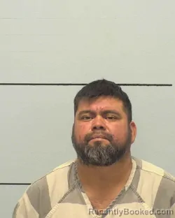 Mugshot of Margarito Lopez- Ortiz booked in Burke County, North Carolina on August 16, 2026