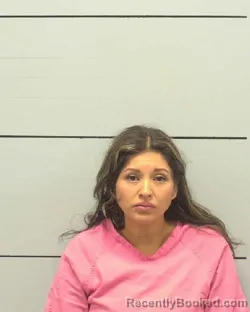 Mugshot of Alma Carina Figueroa-Guzman booked in Burke County, North Carolina on August 29, 2026