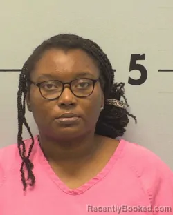 Mugshot of Ashley Renee Lawrence booked in Burke County, North Carolina on October 6, 2026