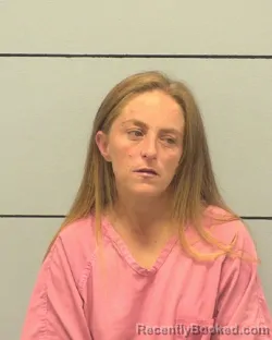 Mugshot of Allison Elaine Beckham booked in Burke County, North Carolina on October 21, 2026