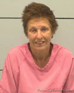 Mugshot of Michelle Revis Hartley booked in Burke County, North Carolina on September 29, 2026