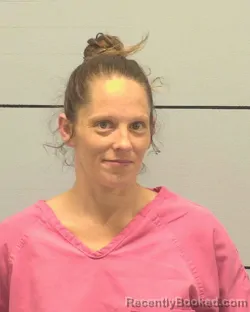 Mugshot of Ashley Nicole Creasy booked in Burke County, North Carolina on September 16, 2026