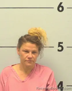 Mugshot of HEATHER KAYE JENKINS booked in Burke County, North Carolina on May 14, 2026