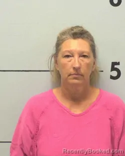 Mugshot of Lisa Wood Stewart booked in Burke County, North Carolina on August 21, 2026