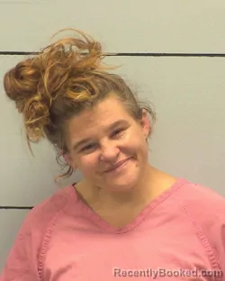Mugshot of Amber Michelle Newton booked in Burke County, North Carolina on October 4, 2026