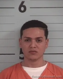 Mugshot of RICHARD EDGARDO HIDALGO booked in Burke County, North Carolina on March 23, 2026