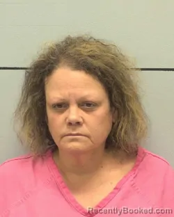 Mugshot of ELIZABETH OXFORD FOX booked in Burke County, North Carolina on March 6, 2026