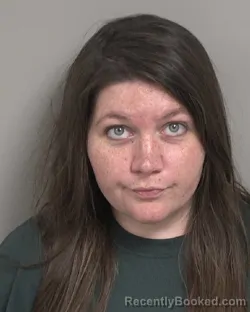 Mugshot of Jessica Ann Robinson booked in Cabarrus County, North Carolina on August 8, 2026