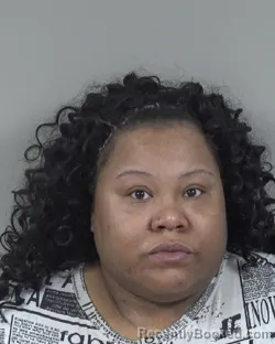 Mugshot of BENICIA NASTASSJA MORGAN booked in Cabarrus County, North Carolina on April 16, 2026