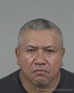 Mugshot of Domingo Castillo Medina booked in Cabarrus County, North Carolina on September 7, 2026